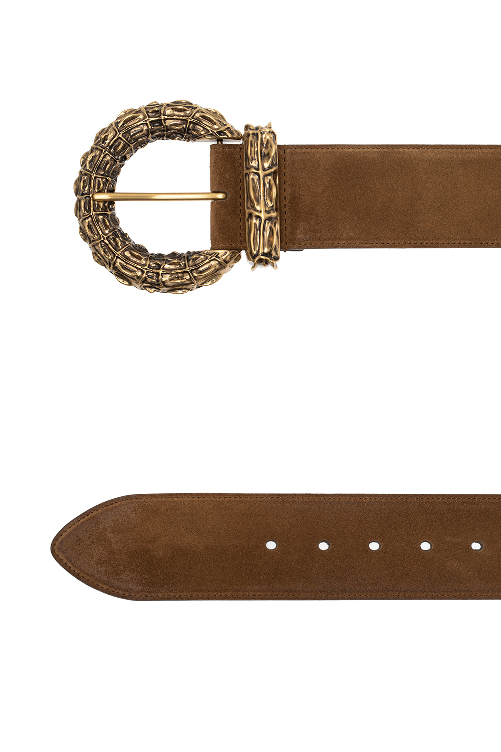 Saint Laurent Suede belt